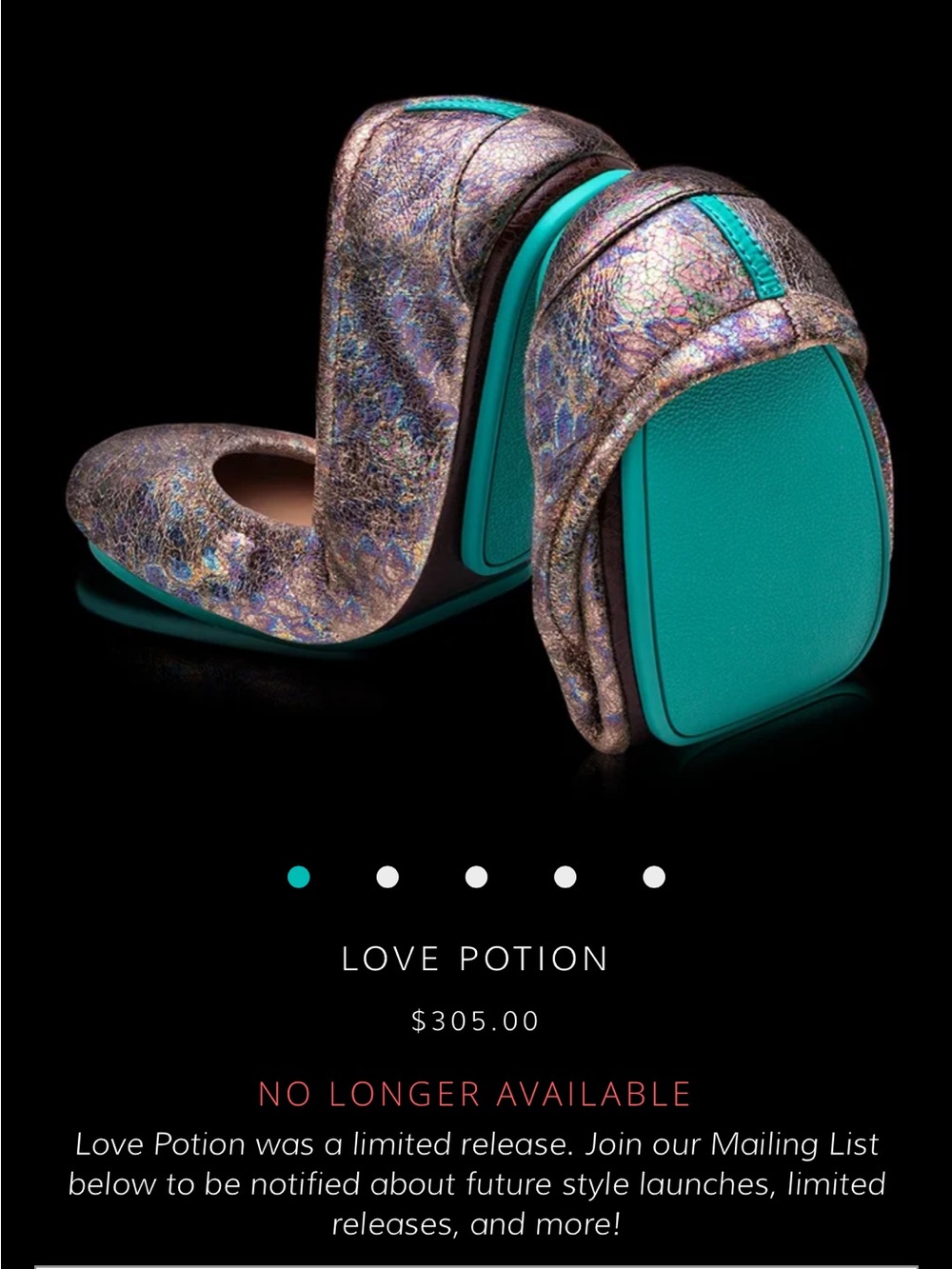 Love Potion Tieks - Picture 2 of 11